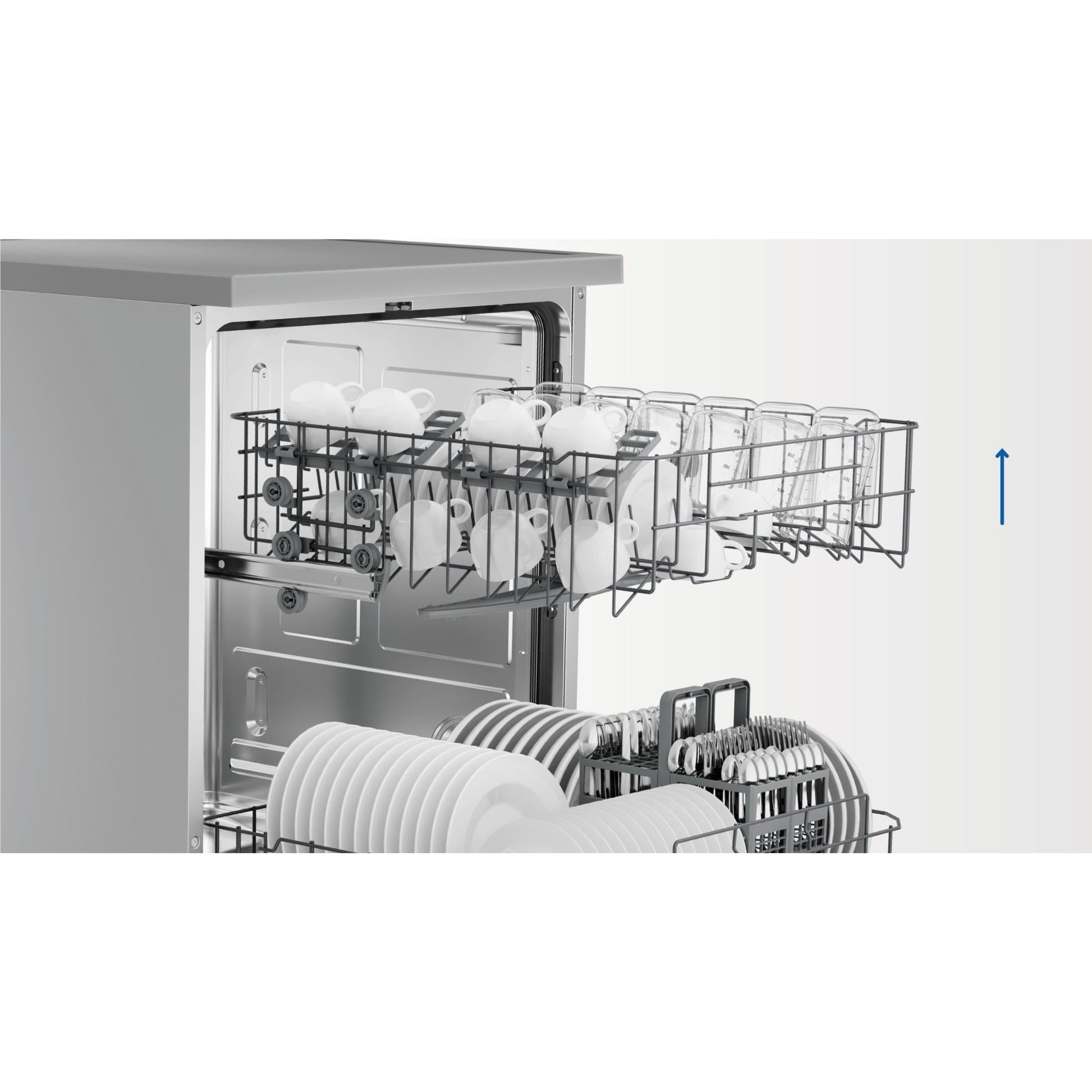 Haier HDW13F0S1 300 Series 13 Place Setting Freestanding Dishwasher (Stainless Steel)