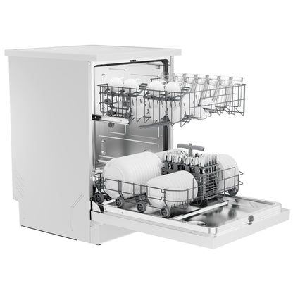 Haier HDW13F0W1 300 Series 13 Place Setting Freestanding Dishwasher (White)