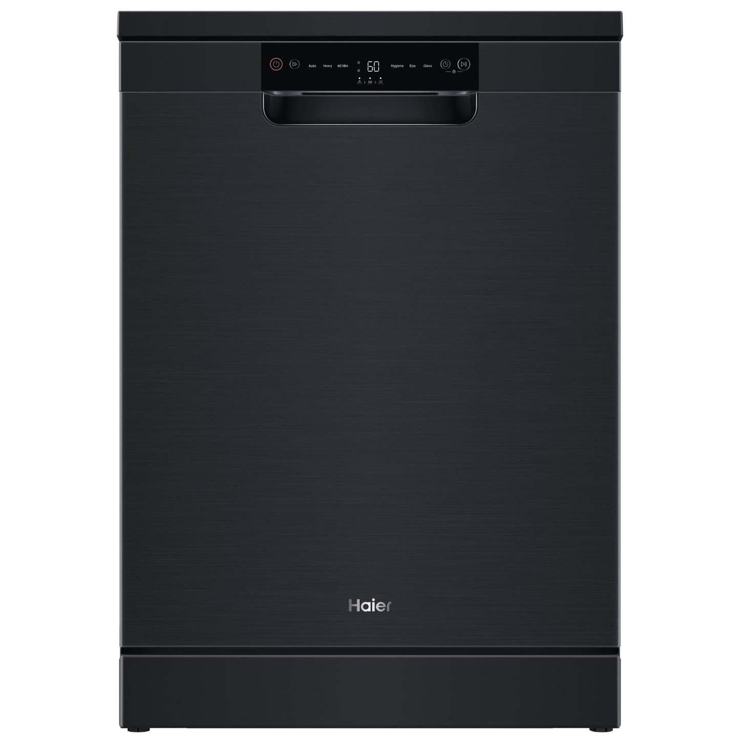 Haier HDW13F0B1 300 Series 13 Place Setting Freestanding Dishwasher (Black)