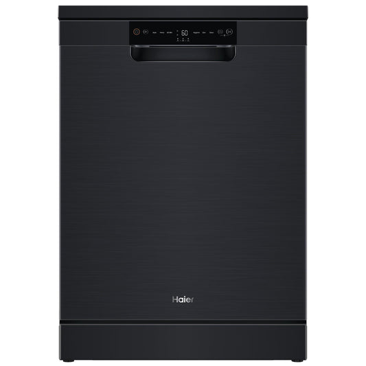 Haier HDW13F0B1 300 Series 13 Place Setting Freestanding Dishwasher (Black)