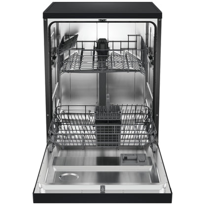 Haier HDW13F0B1 300 Series 13 Place Setting Freestanding Dishwasher (Black)