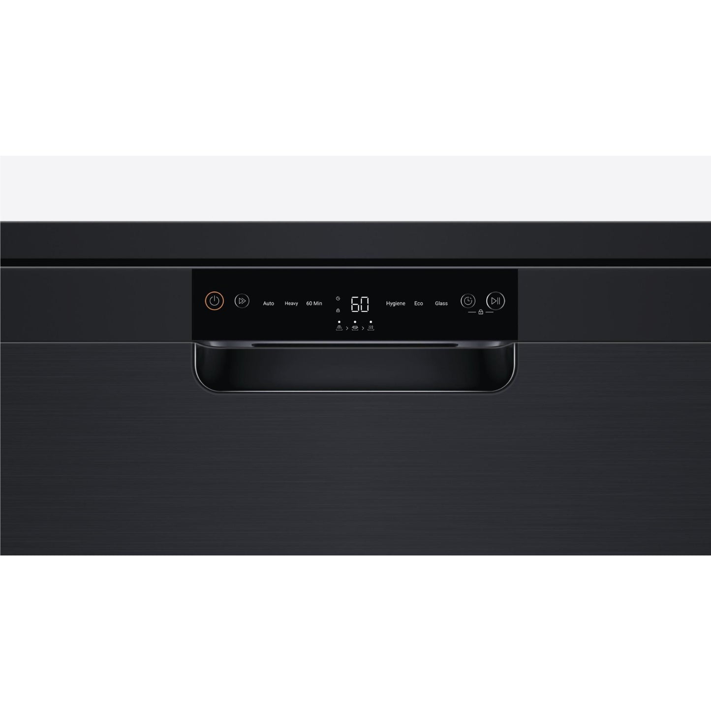 Haier HDW13F0B1 300 Series 13 Place Setting Freestanding Dishwasher (Black)