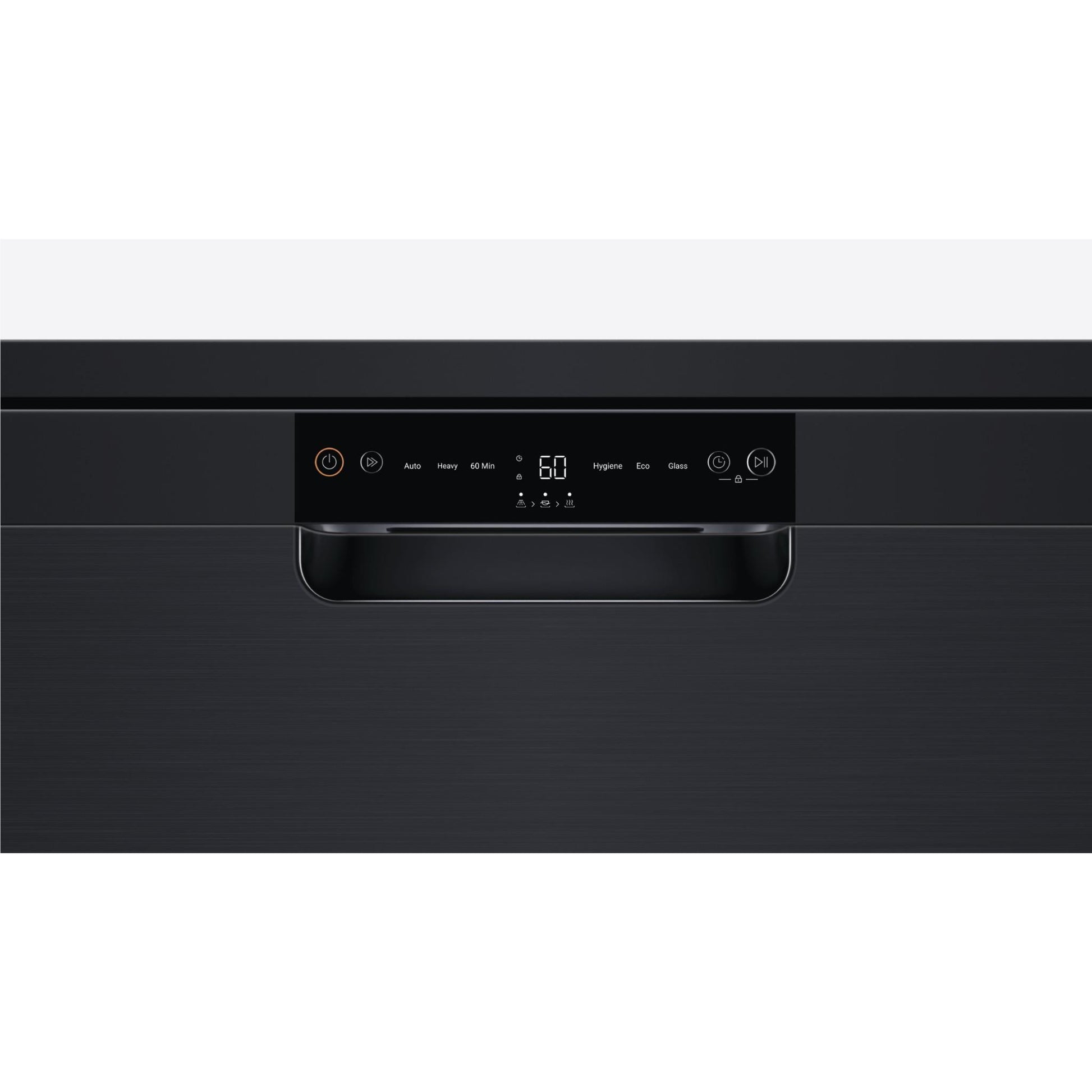 Haier HDW13F0B1 300 Series 13 Place Setting Freestanding Dishwasher (Black)
