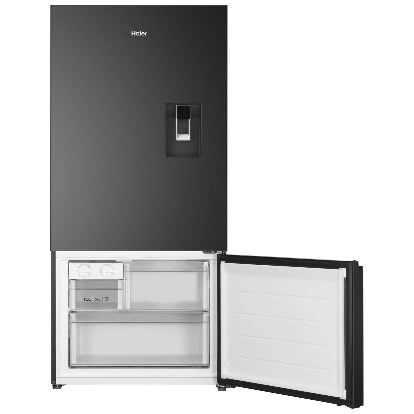 Haier HRF510BHC 600 Series 514L Bottom Mount Fridge (Black)