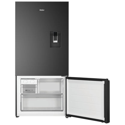 Haier HRF510BHC 600 Series 514L Bottom Mount Fridge (Black)