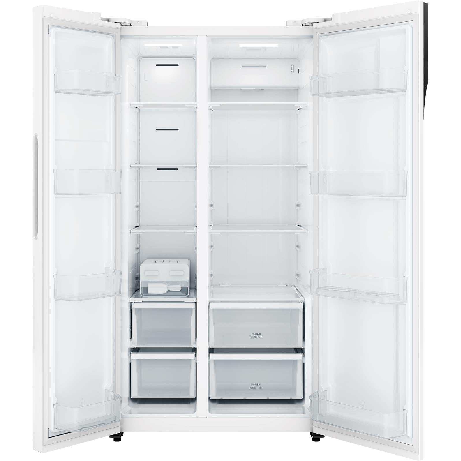 Westinghouse WSE6200WB 624L Side-By-Side Fridge (White)