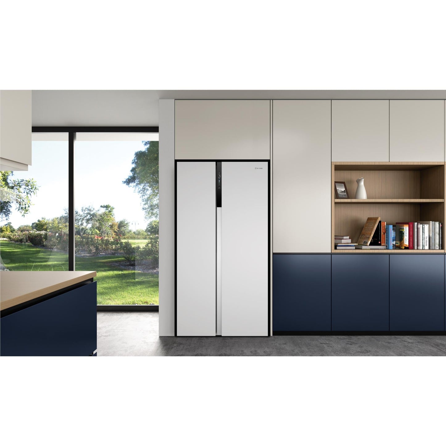 Westinghouse WSE6200WB 624L Side-By-Side Fridge (White)