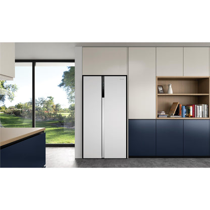Westinghouse WSE6200WB 624L Side-By-Side Fridge (White)