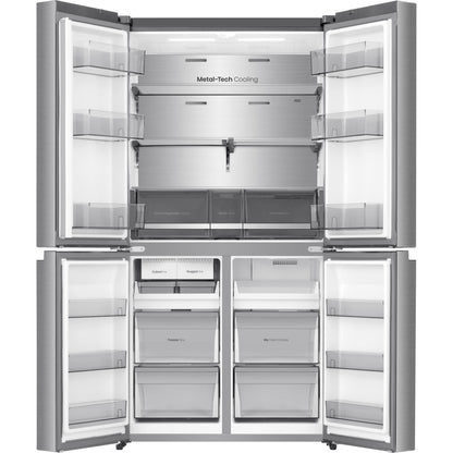 Hisense HRCD640TSW 640L PureFlex French Door Fridge (Stainless Steel)
