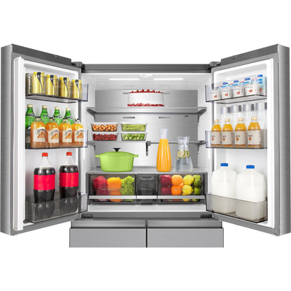 Hisense HRCD640TSW 640L PureFlex French Door Fridge (Stainless Steel)