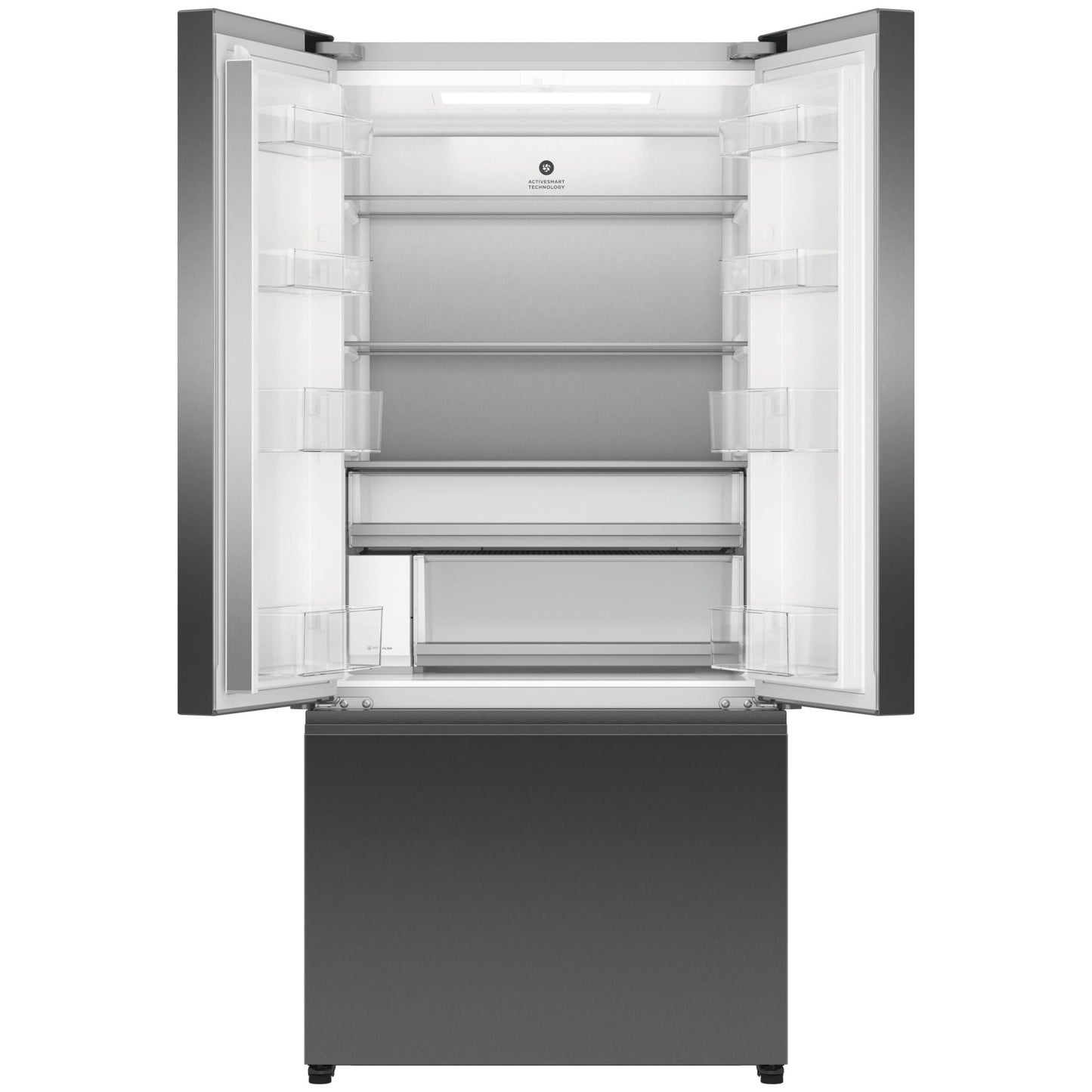 Fisher & Paykel RF505ANUB1 511L Series 7 French Door Fridge (Black Stainless Steel)