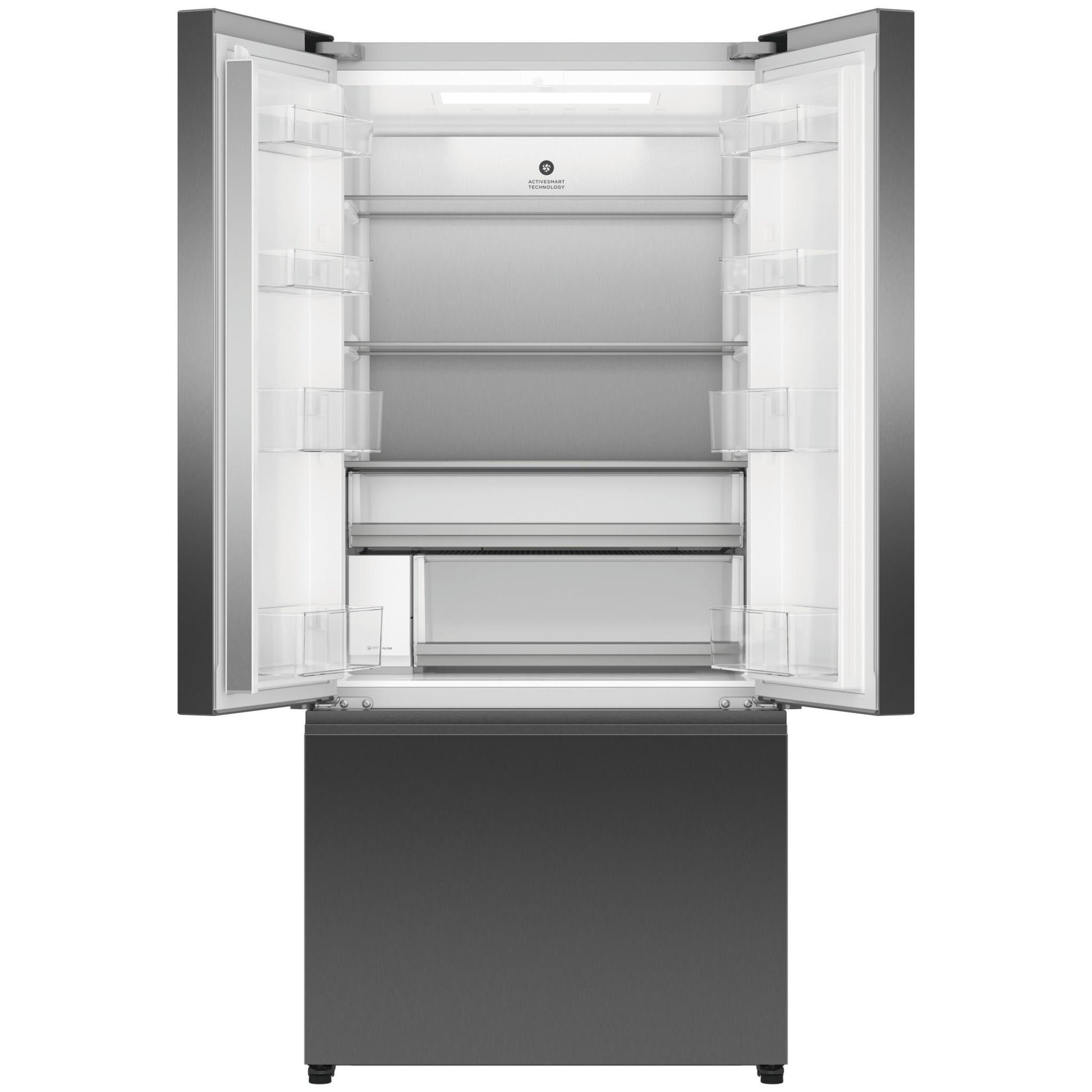 Fisher & Paykel RF505ANUB1 511L Series 7 French Door Fridge (Black Stainless Steel)
