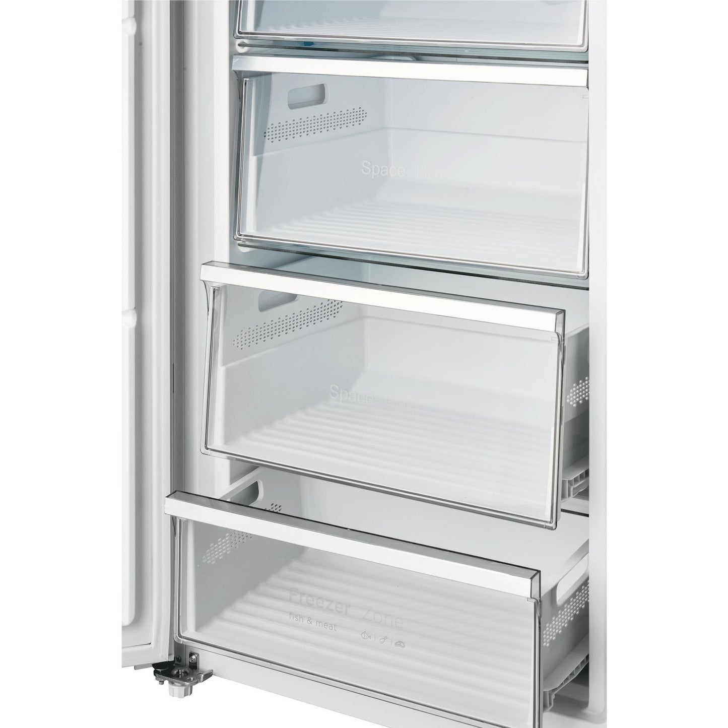 CHiQ CSH380NWL5 380L Single Door Hybrid Fridge-Freezer (Left)
