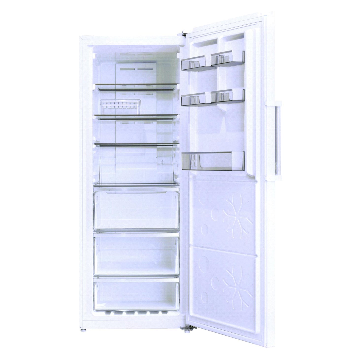 CHiQ CSH380NWR5 380L Single Door Hybrid Fridge-Freezer (Right)