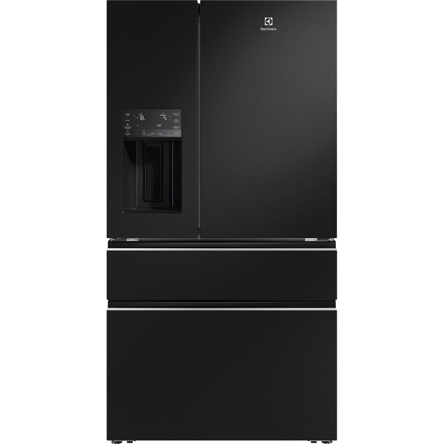 Electrolux  EHE6191BB 609L UltimateTaste 900 French door fridge (Matte Black)
