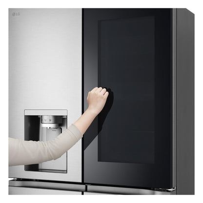 LG GF-VN500PL 508L Slim French Door Fridge with InstaView