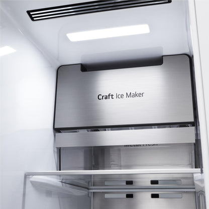 LG GS-D600PLC 635L Side by Side Fridge