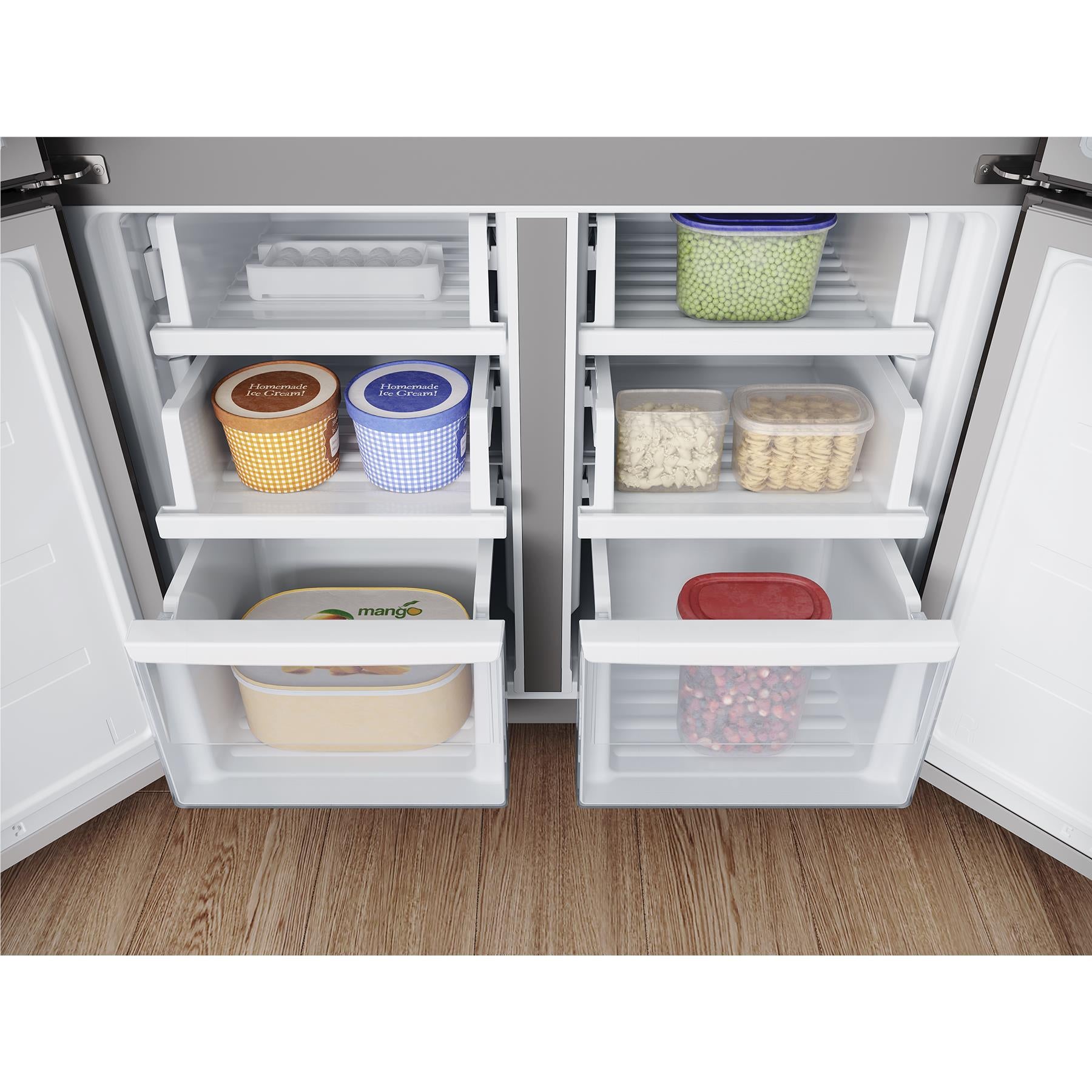 Westinghouse WQE5700BD 564L French Door Fridge (Matte Black)
