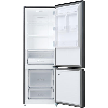 Solt GGSBM325DS 325L Bottom Mount Fridge (Dark Silver)