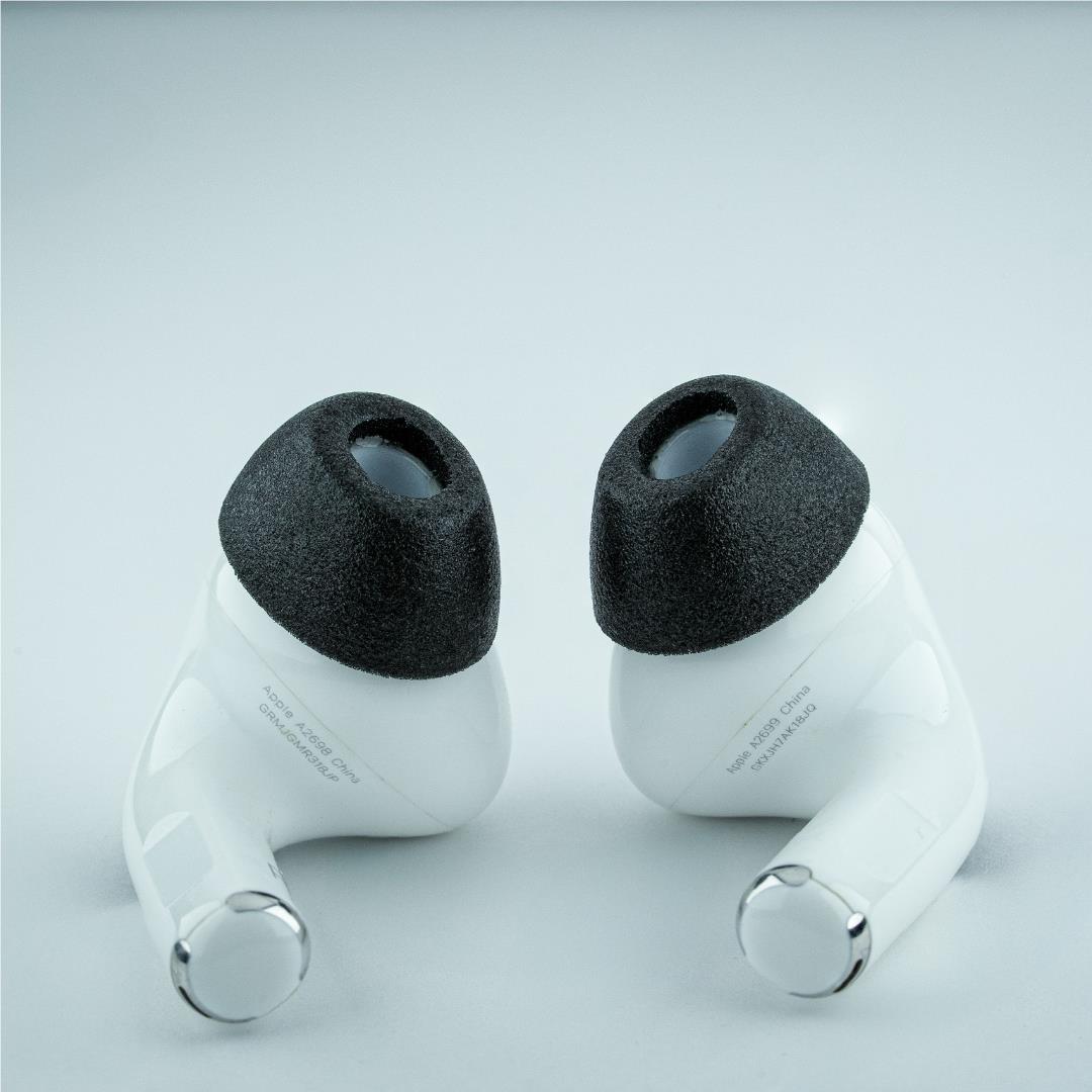 Comply TRUEGXP MAX Ear Tips for Apple AirPods Pro 1/2 (Black) [Small - 3 Pairs]