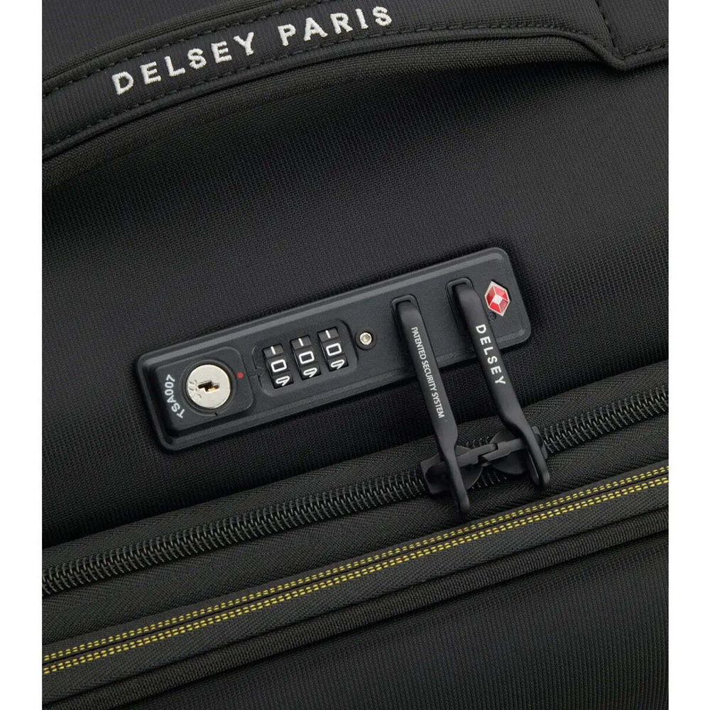Delsey Brochant 3 - 67 cm 4-Wheel Expandable Suitcase - Deep Black