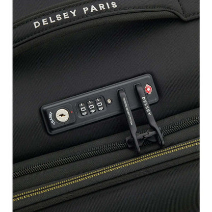 Delsey Brochant 3 - 67 cm 4-Wheel Expandable Suitcase - Deep Black