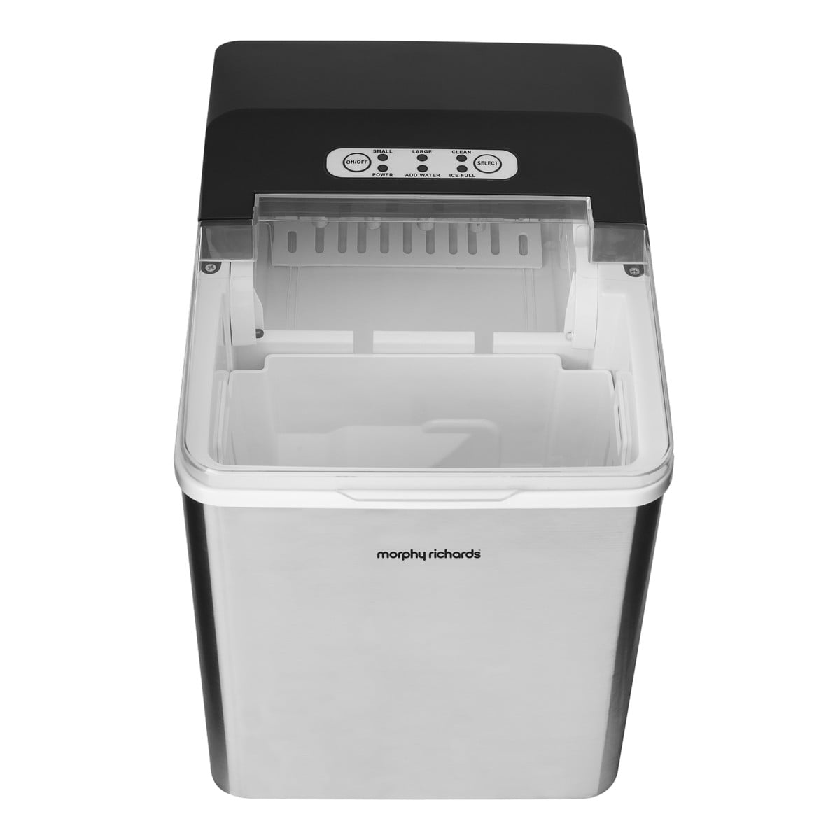 Morphy Richards Compact 12kg Stainless Steel Ice Maker Ice Cube Machine