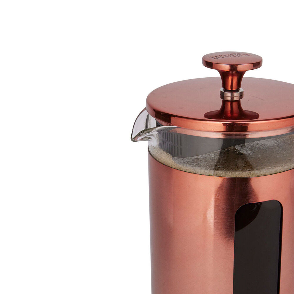 La Cafetiere Pisa 8-Cup 1L Stainless Steel/Glass Coffee French Press (Copper)