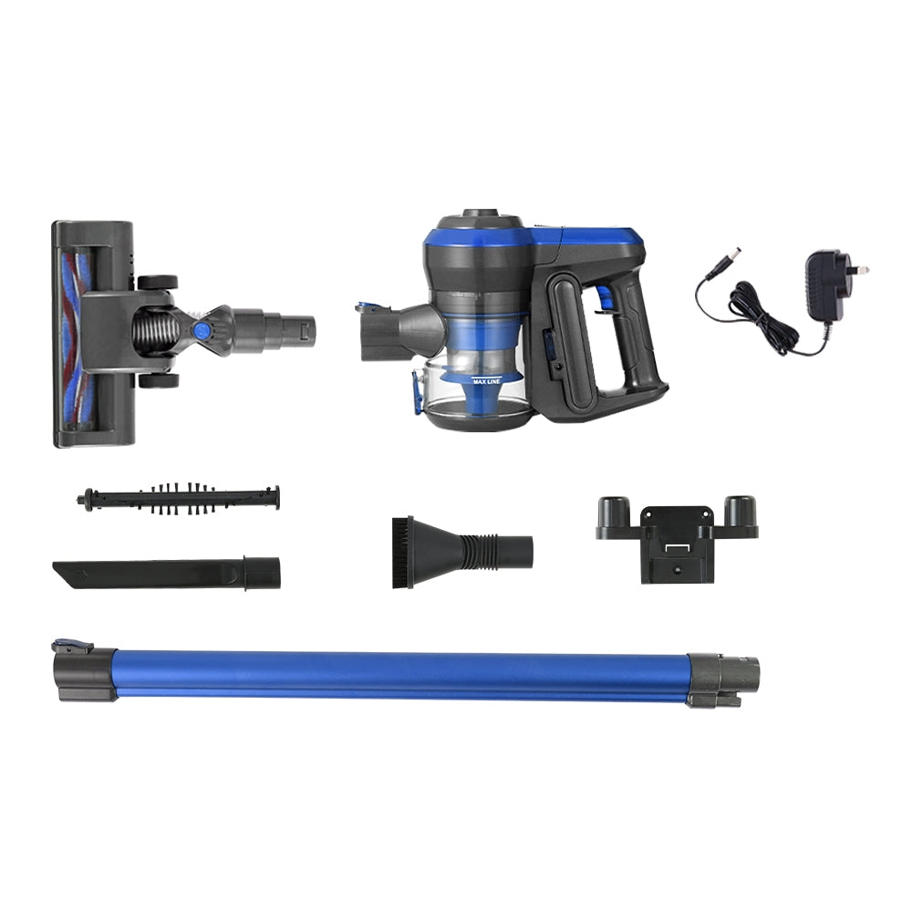 Devanti Stick Vacuum Cleaner Brushless Cordless 250W (Blue)