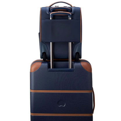 Delsey Chatelet Air 2.0 - 40 cm Underseater Suitcase with Laptop Pocket - Navy Blue