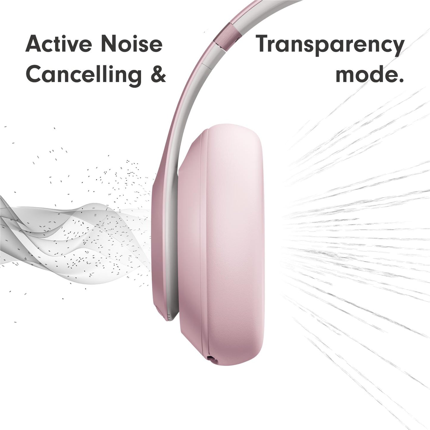 Beats Studio Pro ANC Over-Ear Wireless Headphones (Soft Pink)