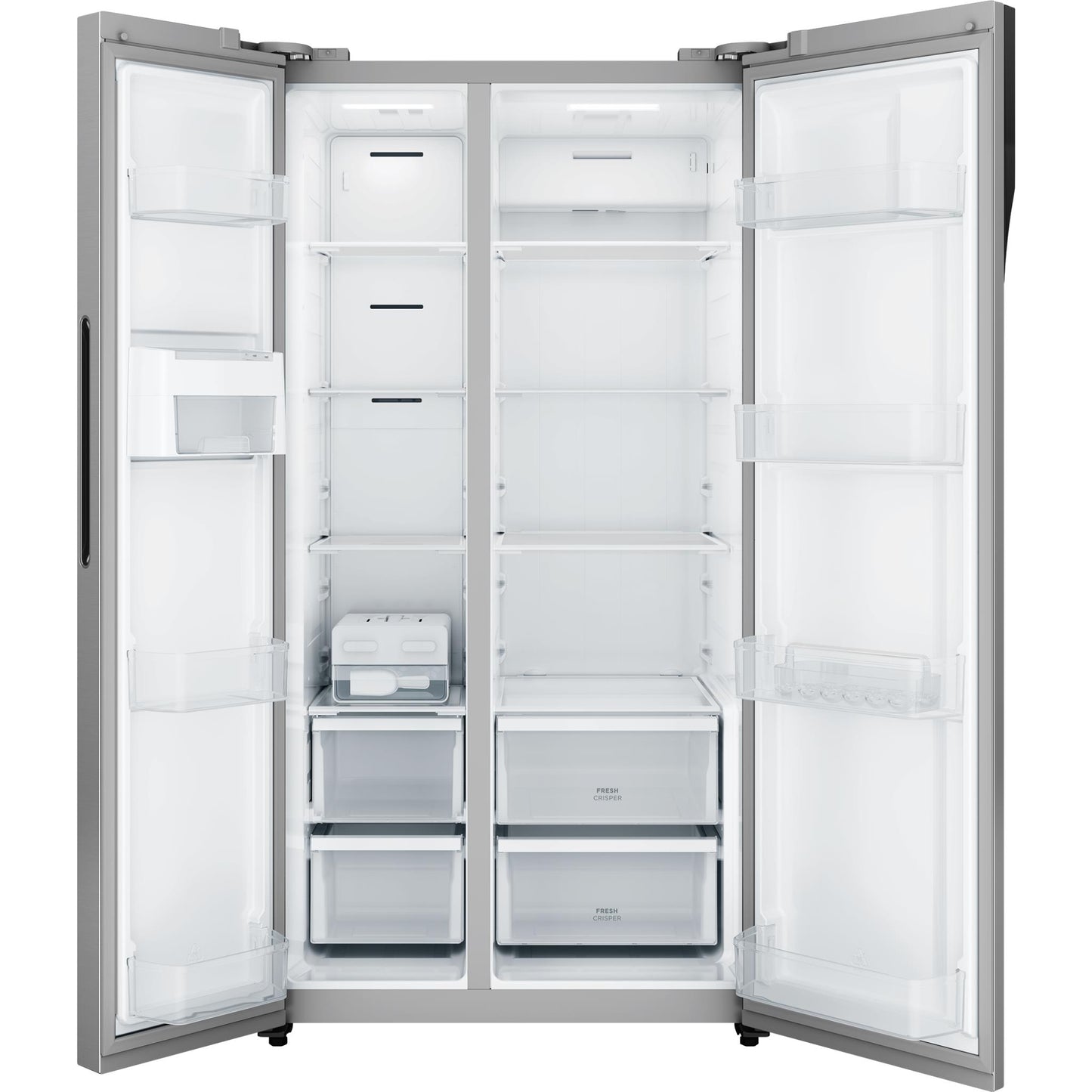 Westinghouse WSE6200SB 624L Side by Side Fridge (Silver)