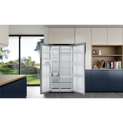 Westinghouse WSE6200SB 624L Side by Side Fridge (Silver)