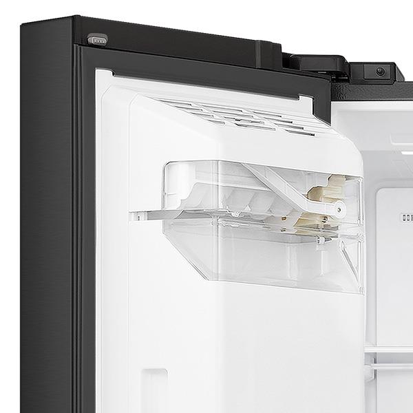 Hisense HRSBS633BW 632L PureFlat Side by Side Fridge (Black Steel)