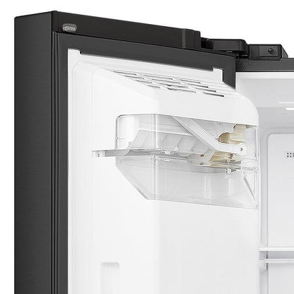 Hisense HRSBS633BW 632L PureFlat Side by Side Fridge (Black Steel)