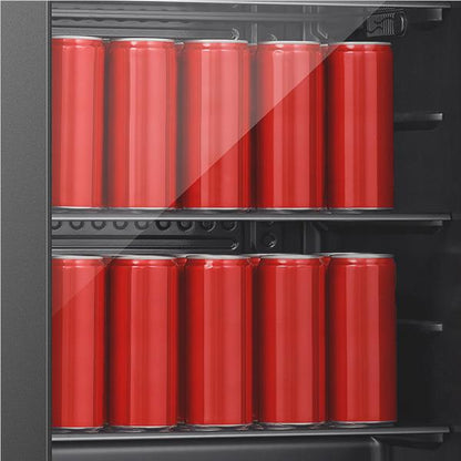 Hisense HRBC113 113 Can Beverage Cooler (Black Glass)