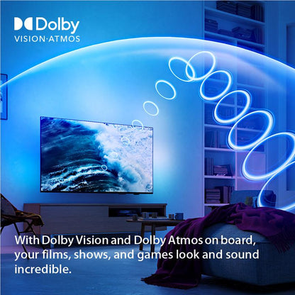 Philips 55" OLED 4K UHD Google TV with Ambilight 3 Sided [2025]