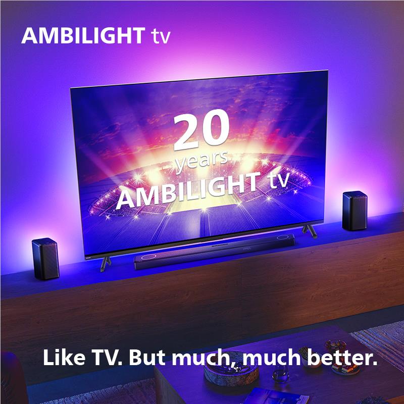 Philips 65" OLED 4K UHD Google TV with Ambilight 3 Sided [2025]