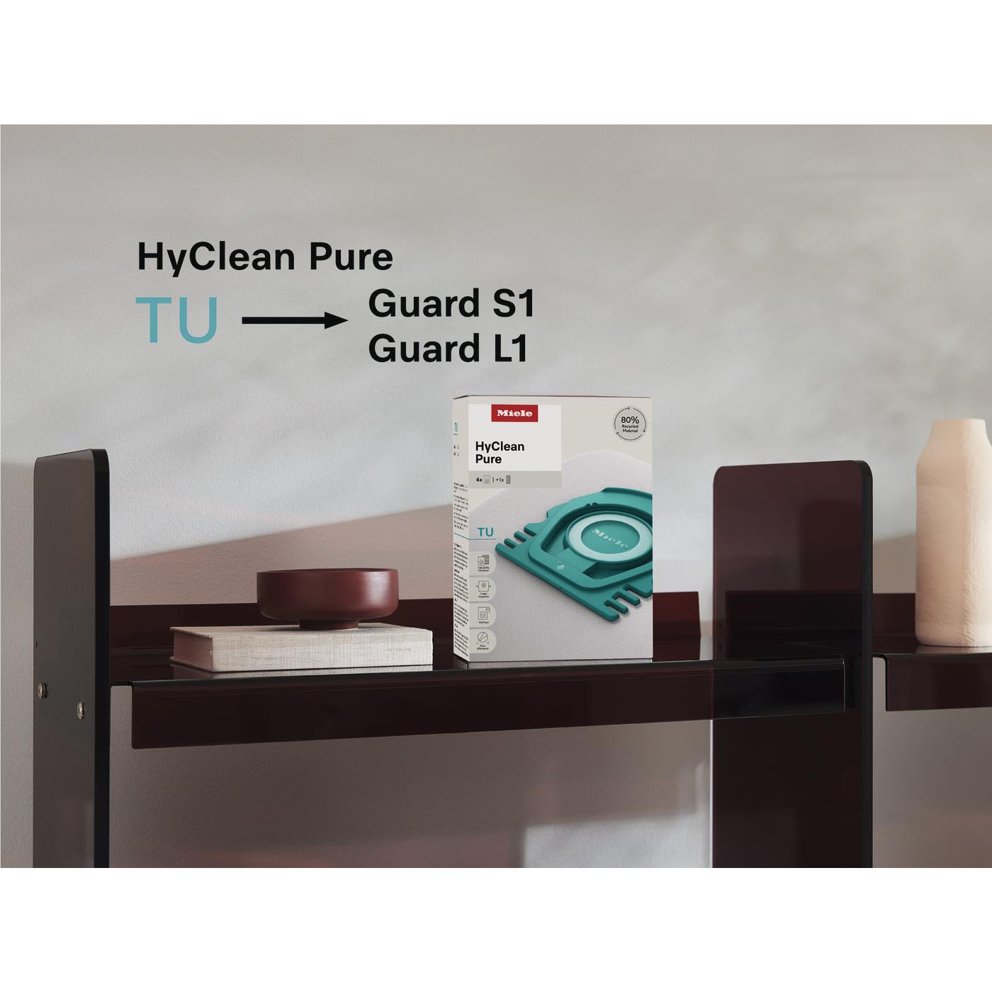 Miele HyClean Pure TU for Guard Dust Bags for  S1 & L1 Models Terra Red