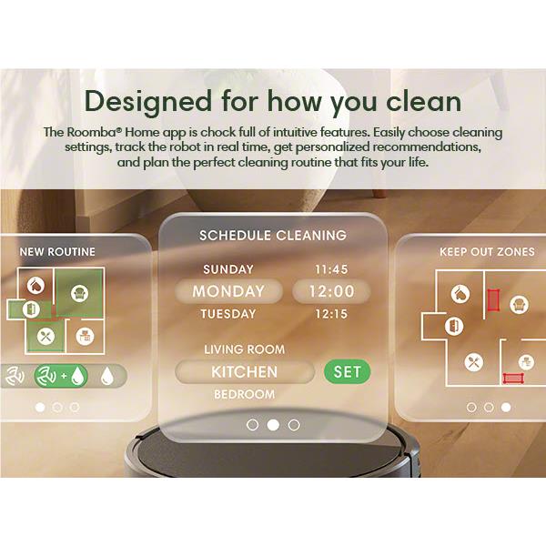 Roomba® Max 705 Combo Robot Vacuum + AutoWash™ Dock