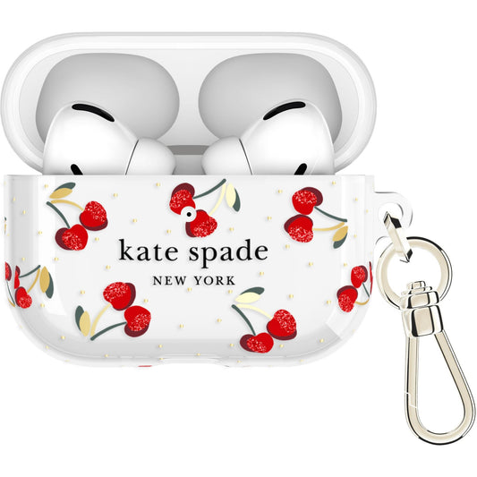 Kate Spade Protective Case for AirPods Pro 3 (Cherry Dot)