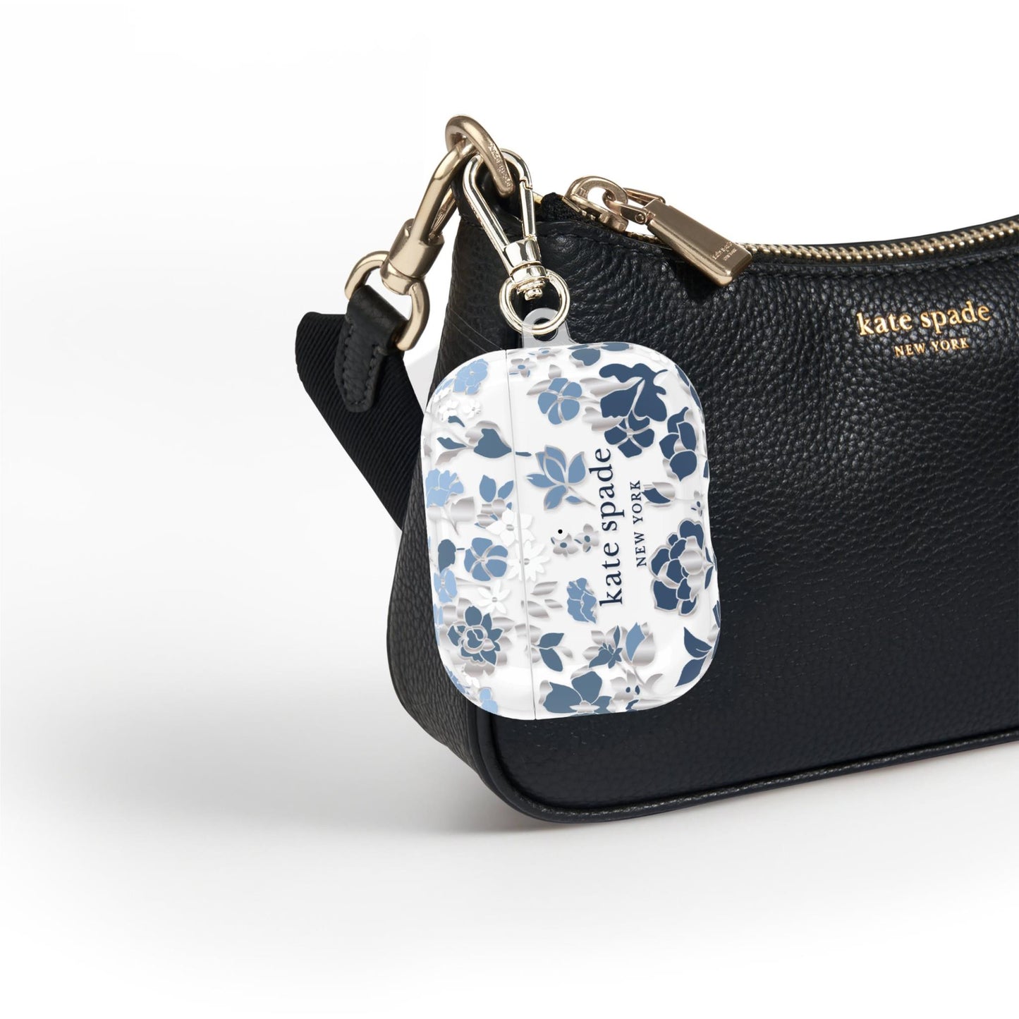 Kate Spade Protective Case for AirPods Pro 3 (Flowerbed Blue)