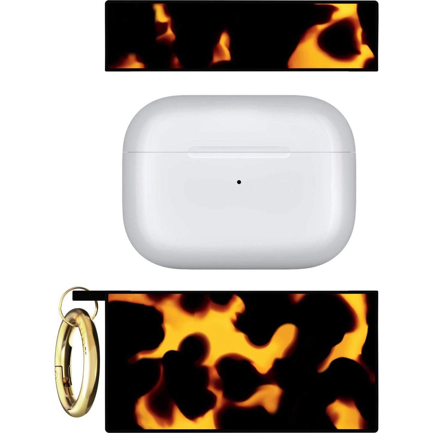 Flaunt Square Case for AirPods Pro 3 (Tortoise Print)