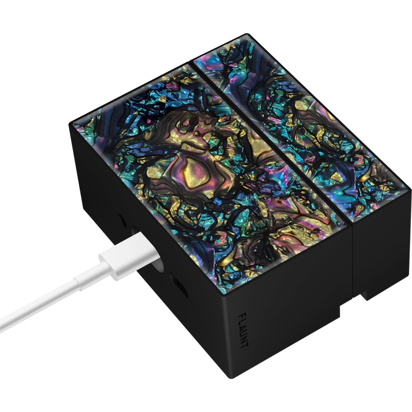 Flaunt Square Case for AirPods Pro 3 (Abalone Shell)