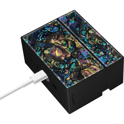 Flaunt Square Case for AirPods Pro 3 (Abalone Shell)
