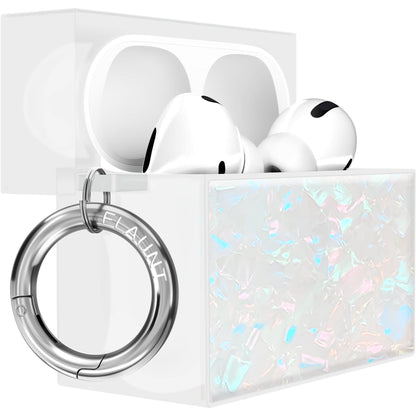 Flaunt Square Case for AirPods Pro 3 (Opal Shell)