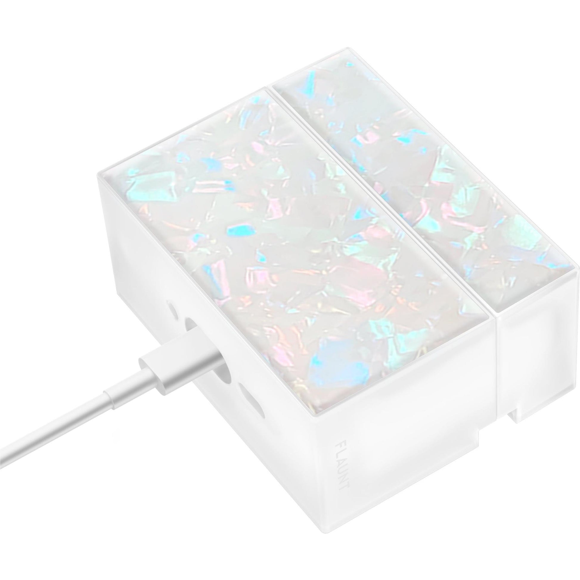 Flaunt Square Case for AirPods Pro 3 (Opal Shell)