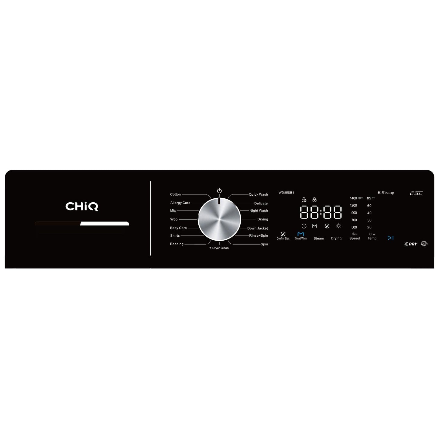 CHiQ WD85SB1 8.5kg/5kg Front Load Washer Dryer Combo