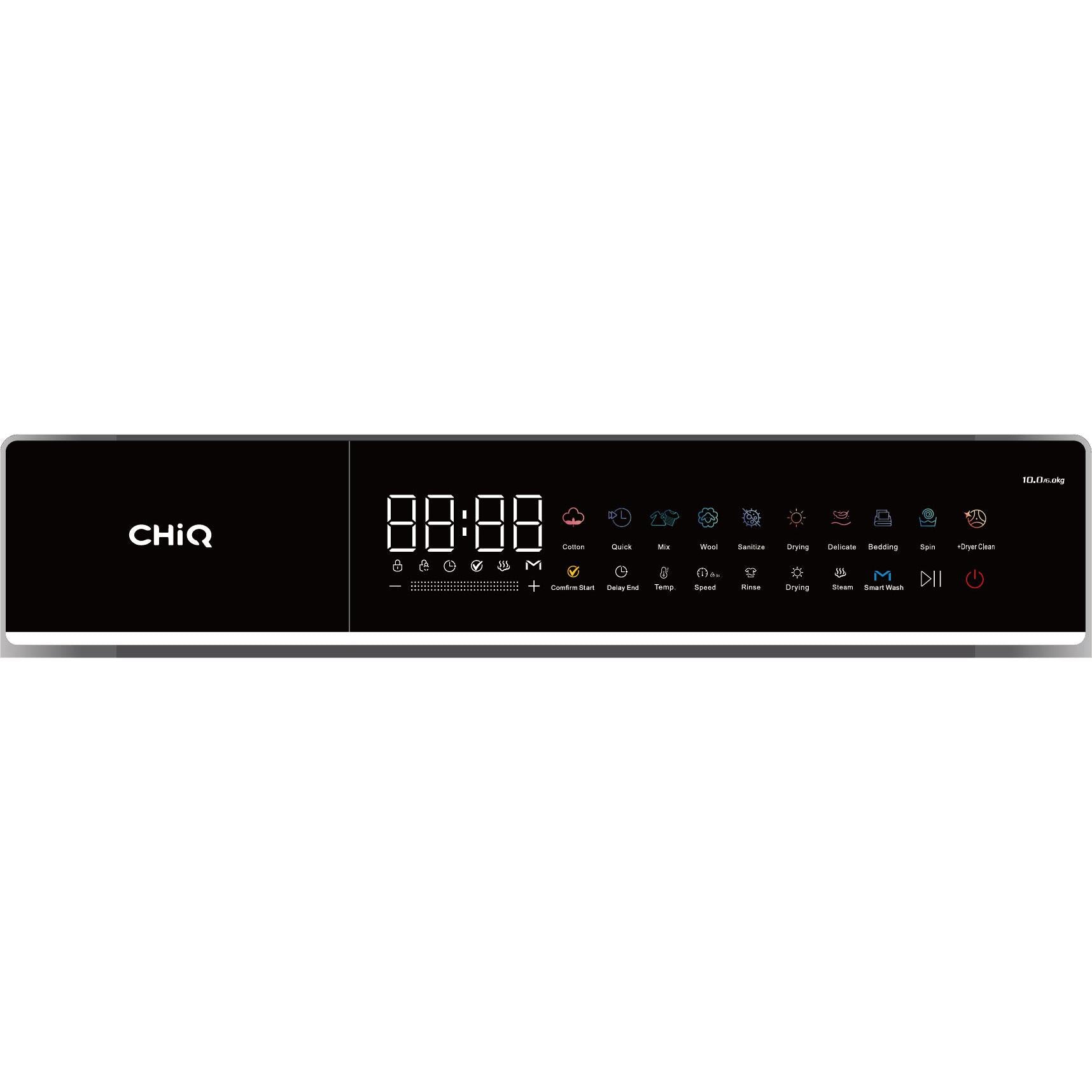 ChiQ WD100TW 10kg/6kg Front Load Washer Dryer Combo