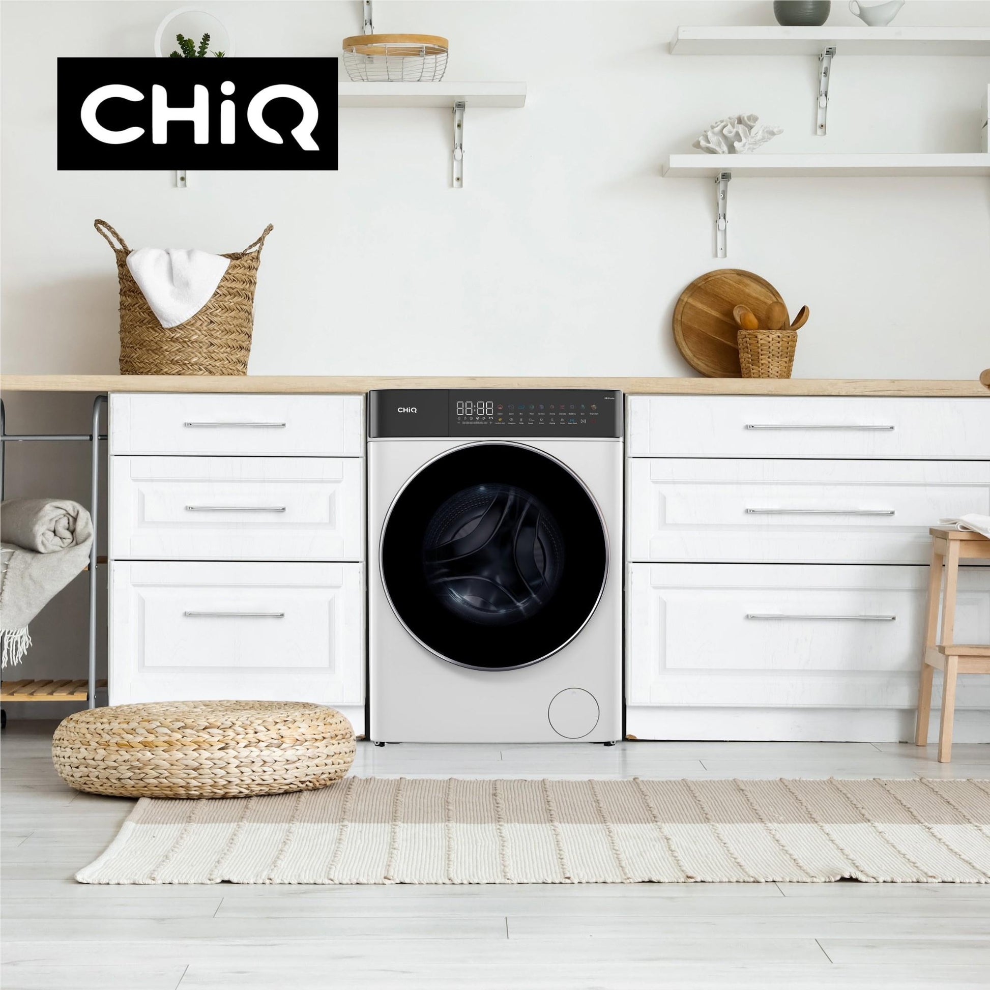 ChiQ WD100TW 10kg/6kg Front Load Washer Dryer Combo